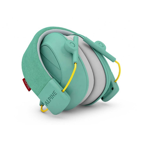 Alpine Cascos Protectores oidos niños Color verde claro