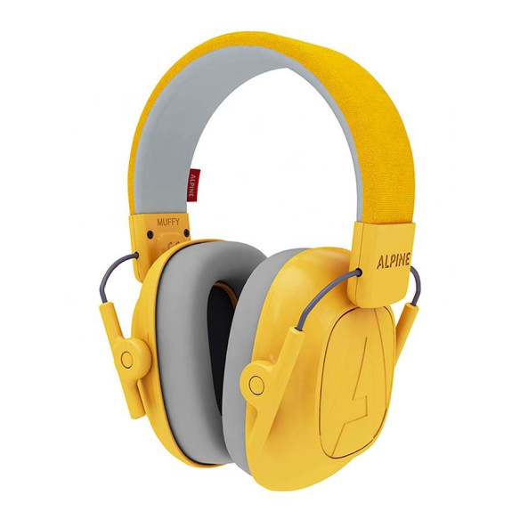 Alpine Cascos Protectores oidos niños Color amarillo