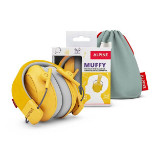 Alpine Cascos Protectores oidos niños Color amarillo 2