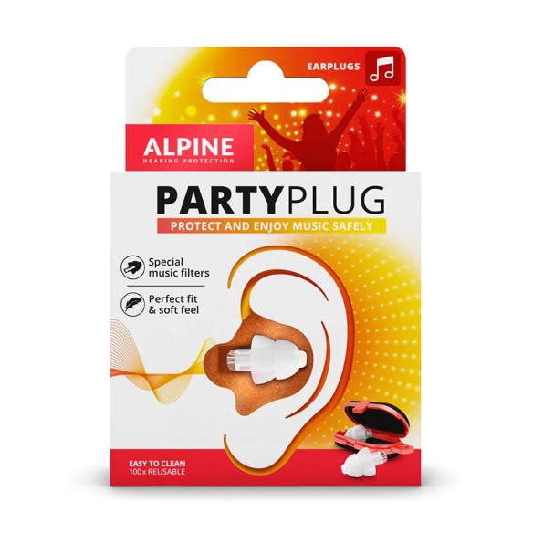 Alpine Partyplug Tapones oidos transparentes