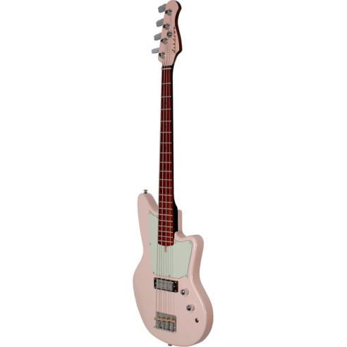 Ashdown Capri Shell Pink Bajo Eléctrico Escala corta soapbar