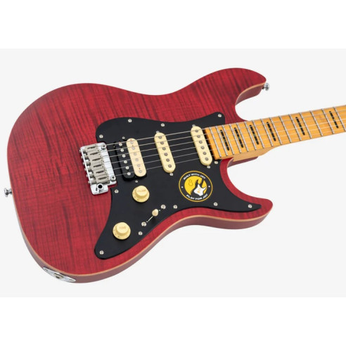 Sire Larry Carlton S7 FM New Gen See Through Red Guitarra eléctrica
