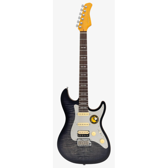Sire Larry Carlton S7 FM New Gen Trans Black Guitarra eléctrica Sire Larry Carlton S7 FM New Gen Trans Black Guitarra eléctrica