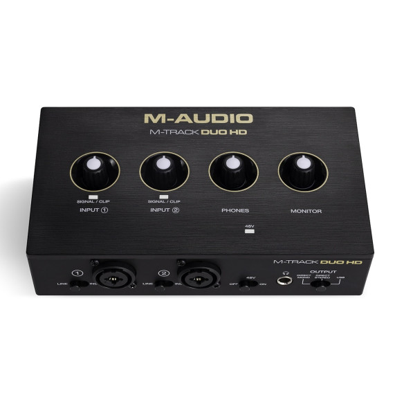 M-Audio M-Track Duo HD Interface de audio USB-C M-Audio M-Track Duo HD Interface de audio USB-C