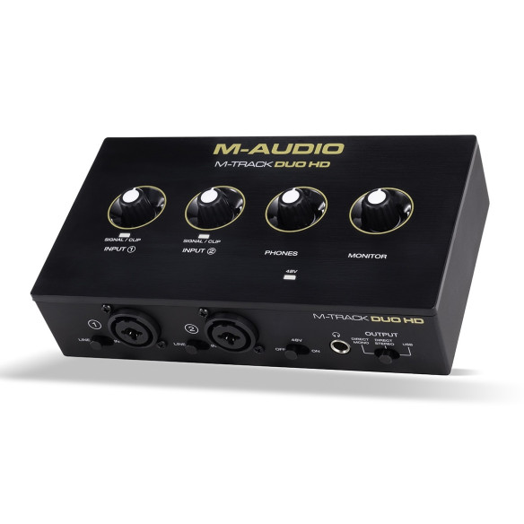 M-Audio M-Track Duo HD Interface de audio USB-C M-Audio M-Track Duo HD Interface de audio USB-C