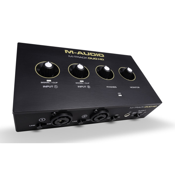 M-Audio M-Track Duo HD Interface de audio USB-C M-Audio M-Track Duo HD Interface de audio USB-C