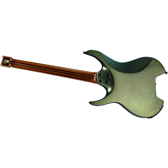 Mooer W900 Aurora Green Guitarra eléctrica con efectos integrados