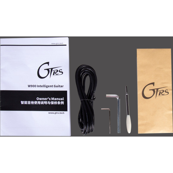 Mooer W900 Aurora Green Guitarra eléctrica con efectos integrados