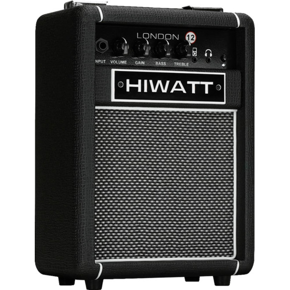 Hiwatt LONDON-12C-BLK Amplificador guitarra combo con BT 12W Hiwatt LONDON-12C-BLK Amplificador guitarra combo con BT 12W