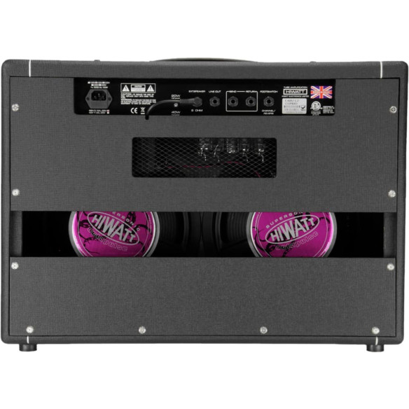Hiwatt TB-4020C- 212 Amplificador guitarra combo Tube 2x12 - 20W / 40W