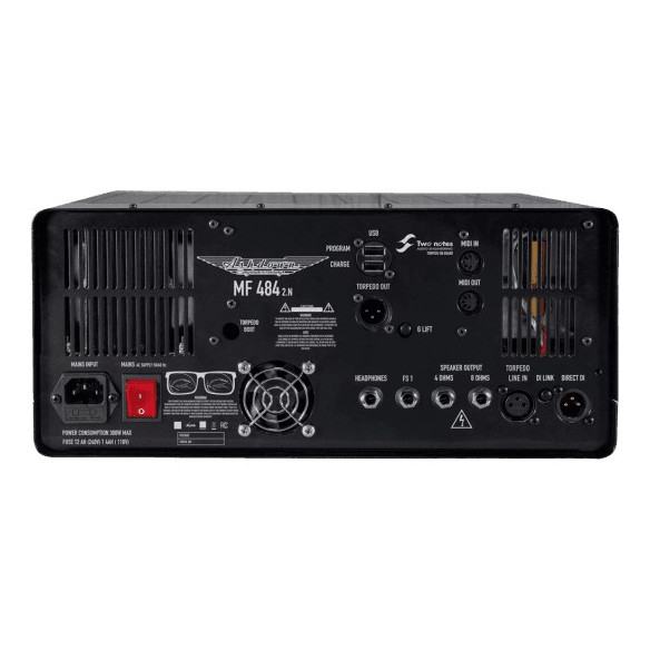 Ashdown MF-484 2.N Amplificador guitarra cabezal válvulas 30W Ashdown MF-484 2.N Amplificador guitarra cabezal válvulas 30W