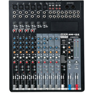 DAP AUDIO GIG-124CFX Mesa Mezclas 12 Ch.con efectos
