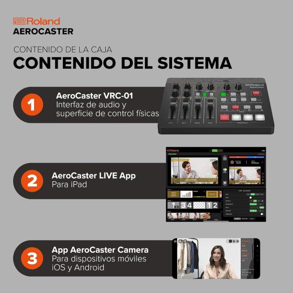 Compra VRC-01 Aerocaster Sistema de Livestreaming online | MusicSales