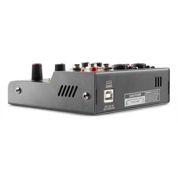 Vonyx VMM301 Mezclador 3 canales con USB Audio Interface Grabación Vonyx VMM301 Mezclador 3 canales con USB Audio Interface Grabación