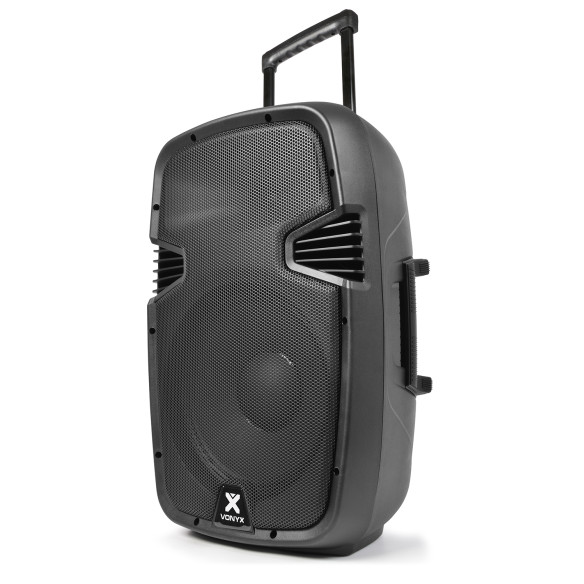 SPJ-PA912 Equipo Sonido Portátil con 2 micros