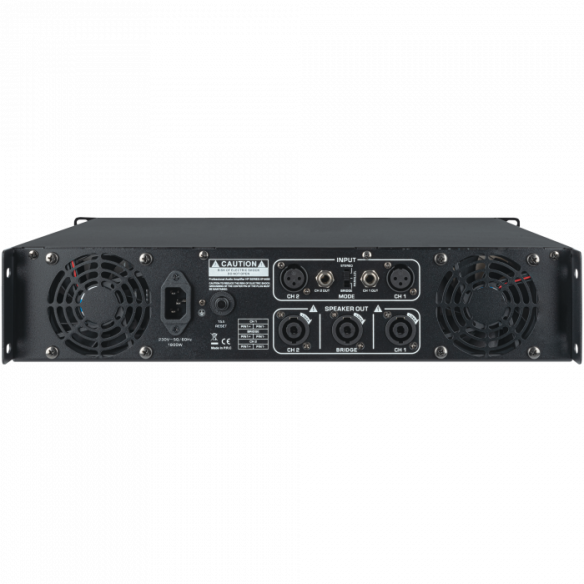 DAP AUDIO HP-3000 Etapa de Potencia/Amplificador estereo .2 x 1400 Watts a 4 ohm. Clase A/B