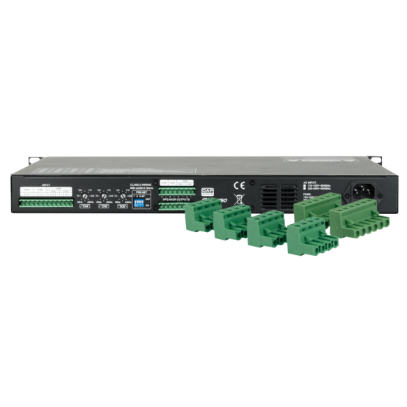 DAP AUDIO CA-4150 Etapa de Potencia /Amplificador digital,claseD, 4 canales de 150Watts a 4 ohm. con Crossover