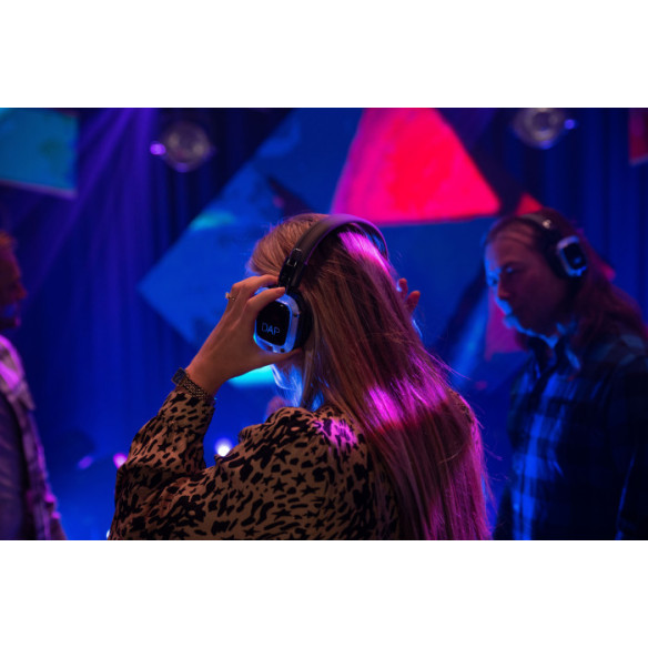 Transmisor inalambrico 3 Canales.Silent Disco Auriculares 