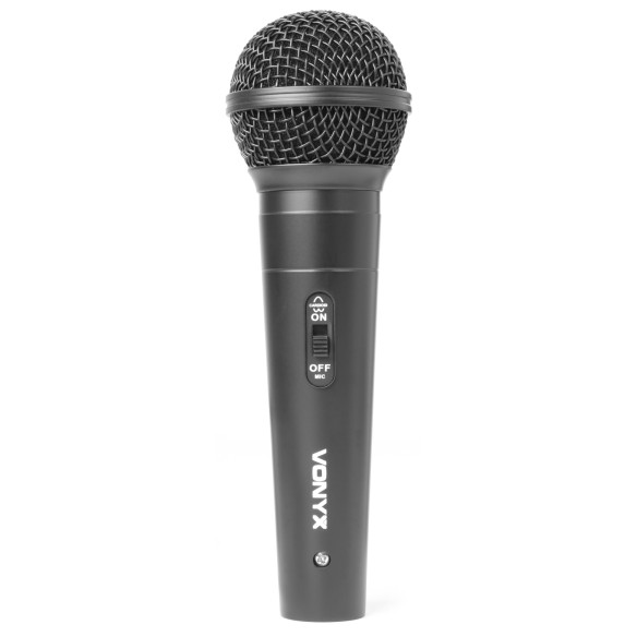 Vonyx VX1800S Set de 3 Micrófonos Dinámicos