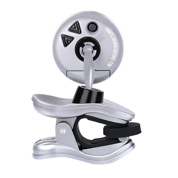 comprar Afinador Universal SNARK SIL-1, Afinador cromático con clip articulado de gran movilidad. Color plata.