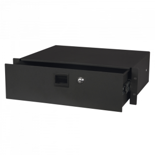 Dap Audio Cajón Rack 19" 3 Unidades cierre con llave 2