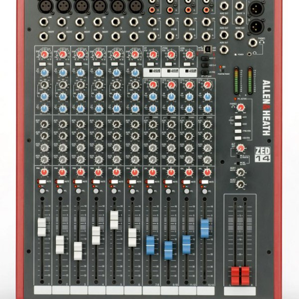 Allen-Heath ZED-14 Mezclador 14 canales con USB