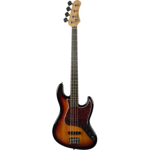 Eko JB100-SB Bajo eléctrico tipo Jazz Sunburst