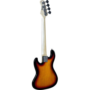 Eko JB100-3/4- SB Bajo eléctrico escala corta Sunburst 2