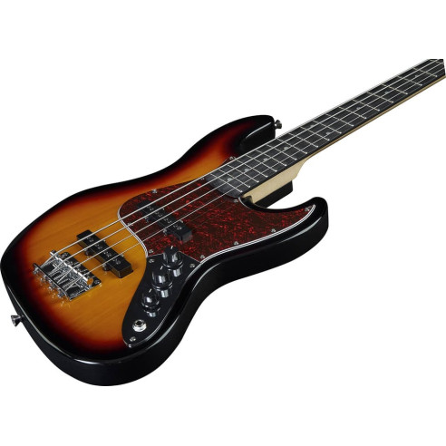 Eko JB100-3/4- SB Bajo eléctrico escala corta Sunburst