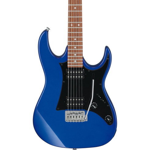 Guitarra electrica Ibanez GRX20, en color azul, super strato,