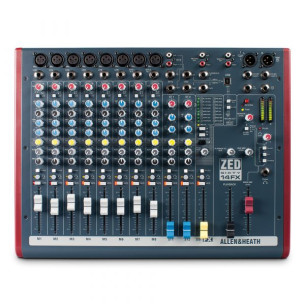 Allen-Heath ZED60-14FX Mezclador 14 canales con USB y efectos