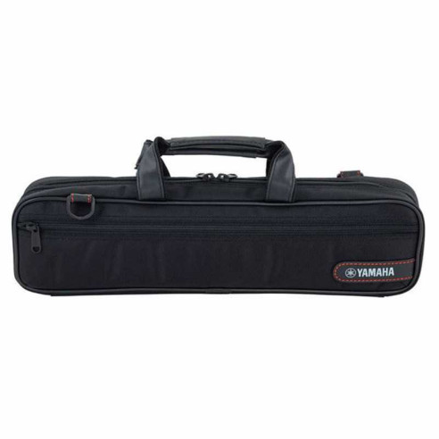 Flauta Travesera YAMAHA YFL-482 con platos abiertos, llaves alineadas, cabeza y cuerpo de plata maciza.