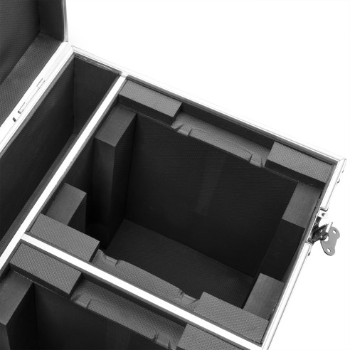 BeamZ MHL1940 LED BEE EYE Cabeza Móvil con Zoom 2 Unid. Flightcase