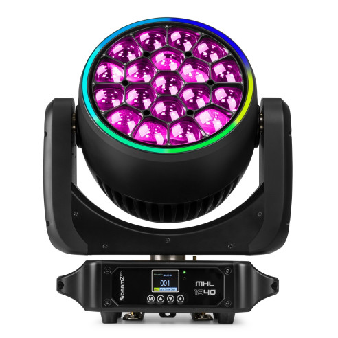 BeamZ MHL1940 LED BEE EYE Cabeza Móvil con Zoom motorizado