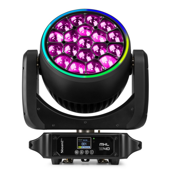 BeamZ MHL1940 LED BEE EYE Cabeza Móvil con Zoom motorizado