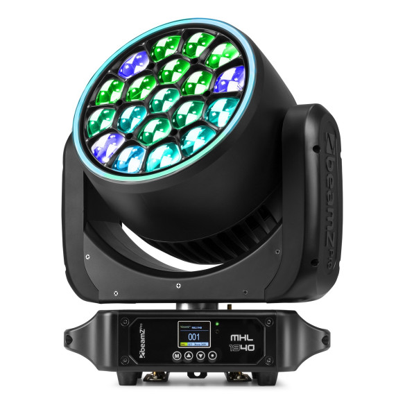 BeamZ MHL1940 LED BEE EYE Cabeza Móvil con Zoom motorizado