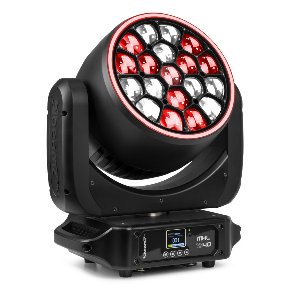 BeamZ MHL1940 LED BEE EYE Cabeza Móvil con Zoom motorizado