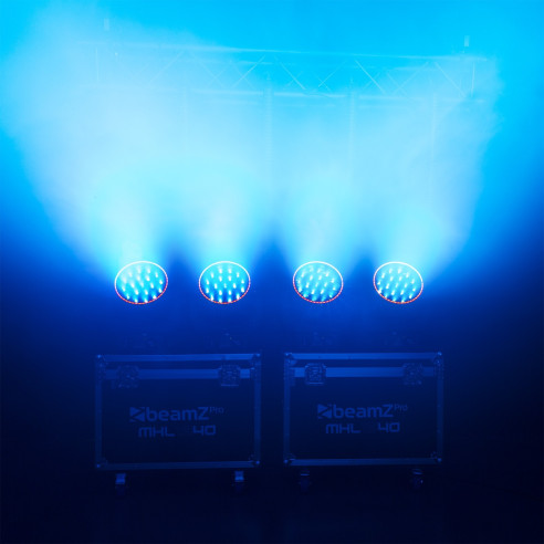 BeamZ MHL1940 LED BEE EYE Cabeza Móvil con Zoom motorizado