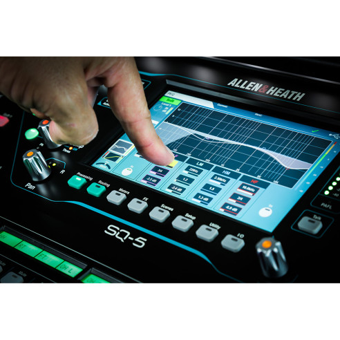 Allen-Heath SQ-5 Mezclador digital de 17 faders / 48 canales / 36 buses