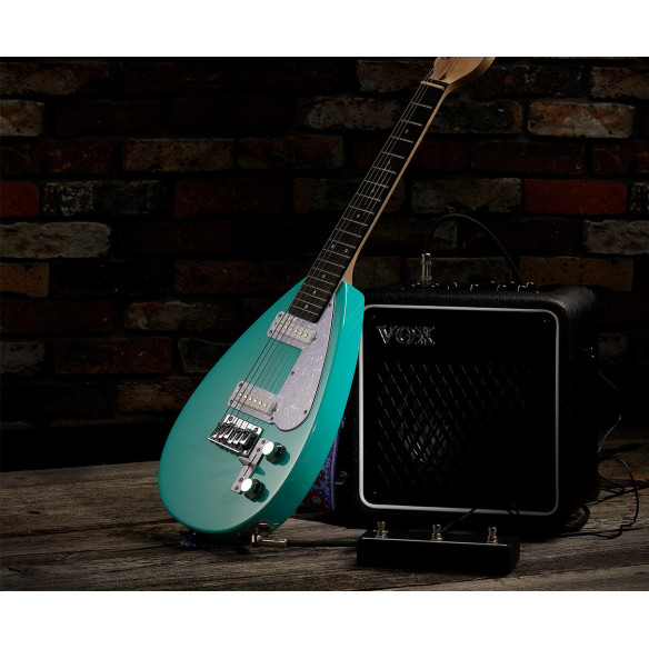 Vox MK3 MINI Guitarra Eléctrica Escala Corta AQUA GREEN