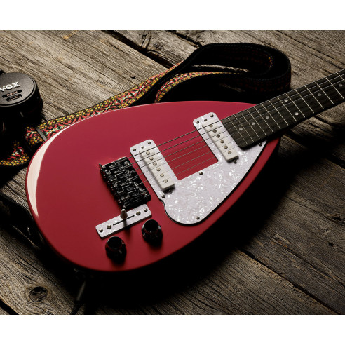 Vox MK3 MINI Guitarra Eléctrica Escala Corta LOUD RED