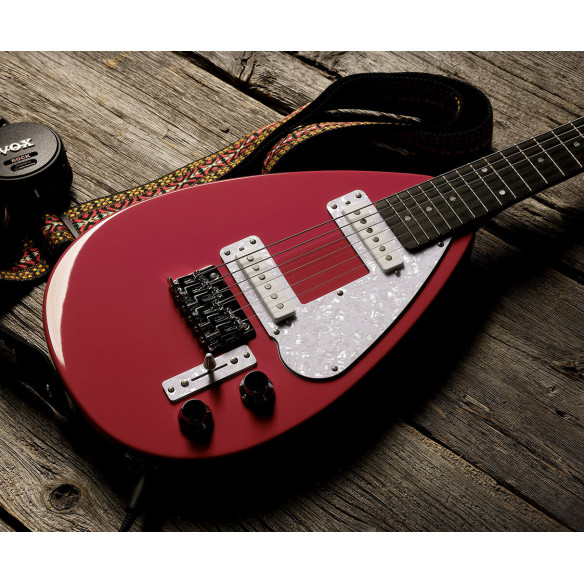 Vox MK3 MINI Guitarra Eléctrica Escala Corta LOUD RED