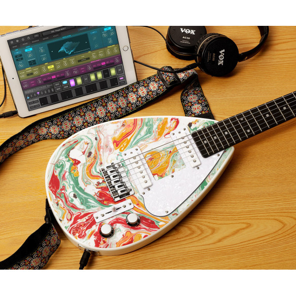 Vox MK3 MINI Guitarra Eléctrica Escala Corta MARBLE