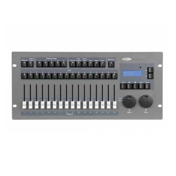 Showtec SM-16/2 FX Consola de iluminación de 32 canales