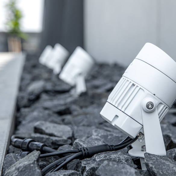 Cameo Q-SPOT 40i W Foco para exteriores con LED RGBA