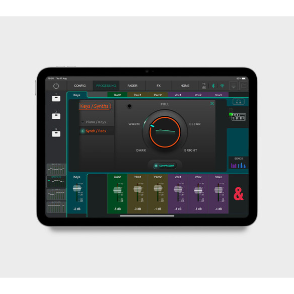 Allen-Heath CQ-12T Mezclador Digital 12 Entradas/8 Salidas