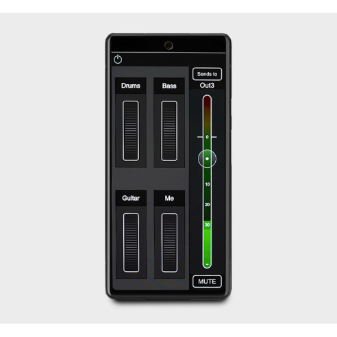 Allen-Heath CQ-12T Mezclador Digital 12 Entradas/8 Salidas