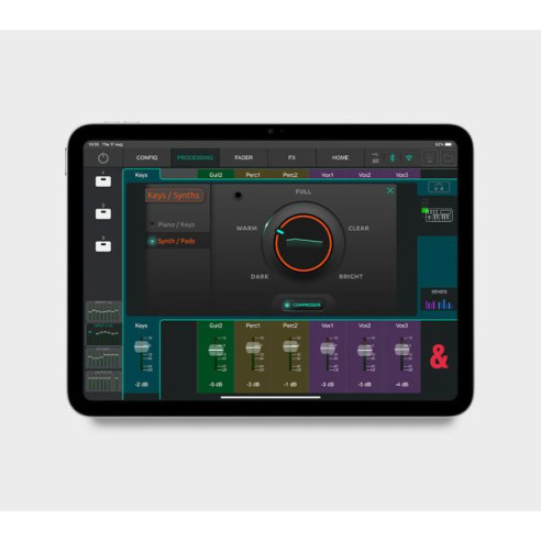 Allen-Heath CQ-20B Mezclador Digital 20 Entradas/8 Salidas