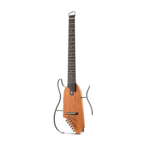 Donner HUSH-I MAHOGANY NATURAL Guitarra Silent caoba natural