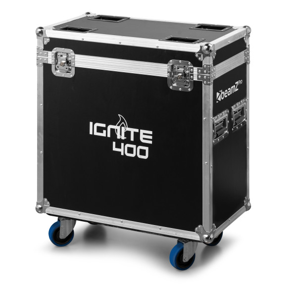BeamZ IGNITE400 LED BSW IGNITE400 Pack de 2 cabezas móviles en flightcase